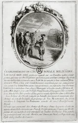 Louis XV visitant l